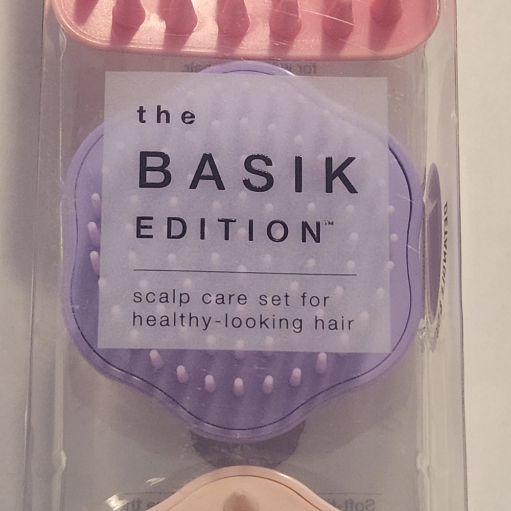 Kids Scalp Care Set - Purple and Pink